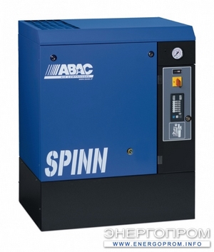 Винтовой компрессор Abac SPINN 7,5 ST (10 бар) (870 л/мин) ― Компрессоры и компрессорное оборудование