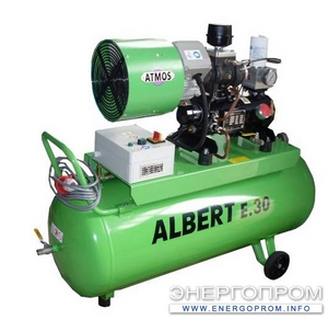 Винтовой компрессор Atmos Albert E 30 с ресивером и осушителем (400 л/мин) ― Компрессоры и компрессорное оборудование