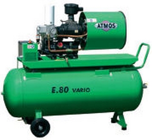 Винтовой компрессор Atmos Albert E 80 Vario с ресивером (500-1500 л/мин) ― Компрессоры и компрессорное оборудование