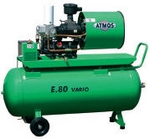 Винтовой компрессор Atmos Albert E 80 Vario с ресивером (500-1500 л/мин)