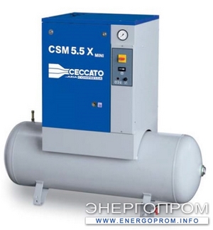 Винтовой компрессор Ceccato CSM 7,5 10 DX 200L (560 л/мин) ― Компрессоры и компрессорное оборудование