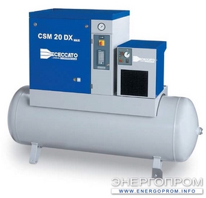 Винтовой компрессор Ceccato CSM 15 13 DX 500L (887 л/мин) ― Компрессоры и компрессорное оборудование