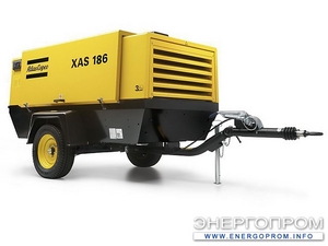 Передвижной компрессор Atlas Copco XAS 186 Dd (11100 л/мин) ― Компрессоры и компрессорное оборудование